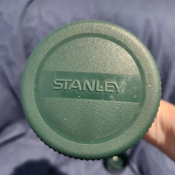 Stanley Dark Green and Silver Flask - Picture 5 of 6